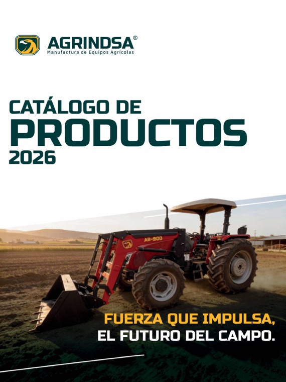 Portada Catálogo General Agrindsa 2026