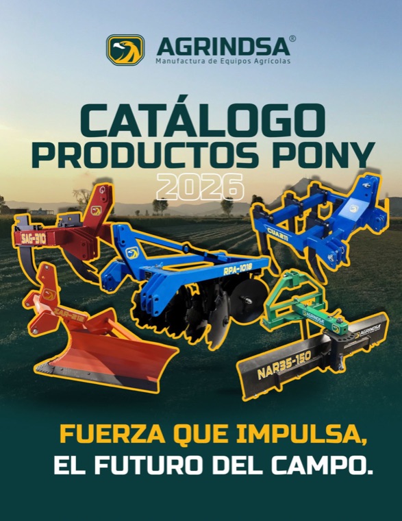 Portada Catálogo Línea Pony Agrindsa 2026